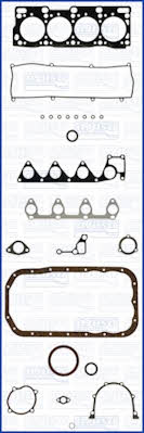 Full Gasket Set, engine Ajusa 50128600