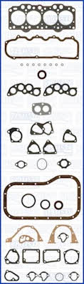  50014500 Full Gasket Set, engine 50014500