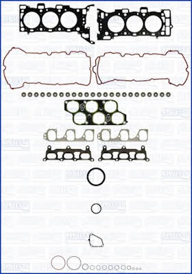 Full Gasket Set, engine Ajusa 50279900