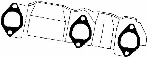 Ajusa 13172300 Exhaust manifold dichtung 13172300