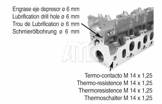 Amadeo Marti Carbonell 908098 Cylinderhead (exch) 908098
