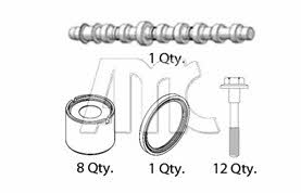 Amadeo Marti Carbonell 661891K Camshaft set 661891K