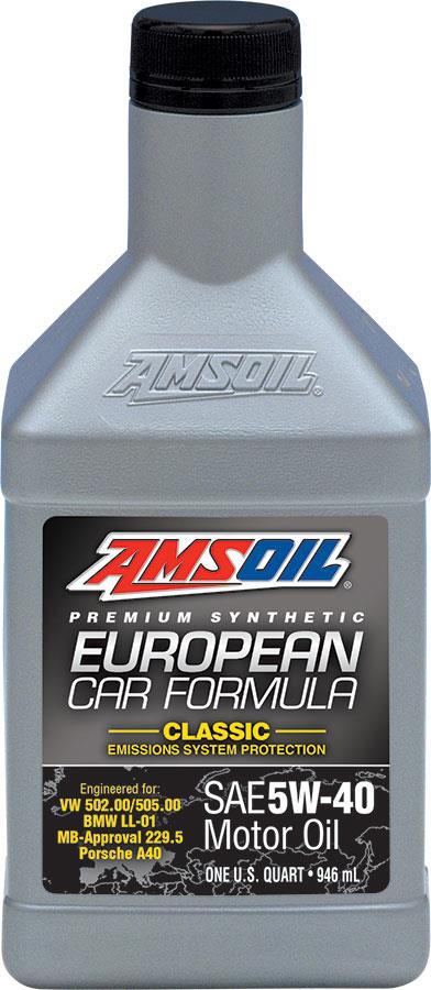 Amsoil EFMQT Engine oil Amsoil European Car Formula Full-SAPS Synthetic Motor Oil 5W-40, 0,946L EFMQT