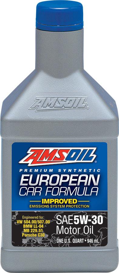 Amsoil AELQT Engine oil Amsoil European Car Formula Low-SAPS Synthetic Motor Oil, 0,946L AELQT