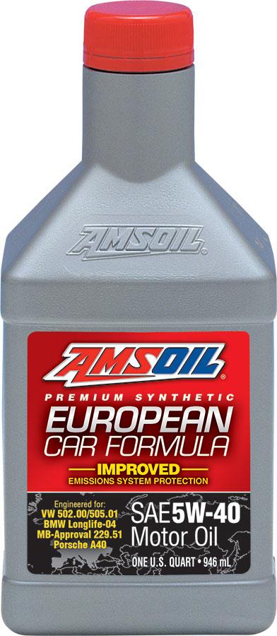 Amsoil AFLQT Engine oil Amsoil European Car Formula Mid-SAPS Synthetic Motor Oil 5W-40, 0,946L AFLQT