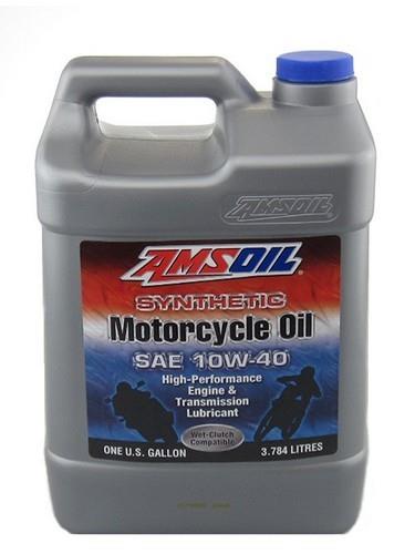 Amsoil MCF1G Engine oil Amsoil Synthetic Motorcycle Oil 10W-40, 3.784 l MCF1G