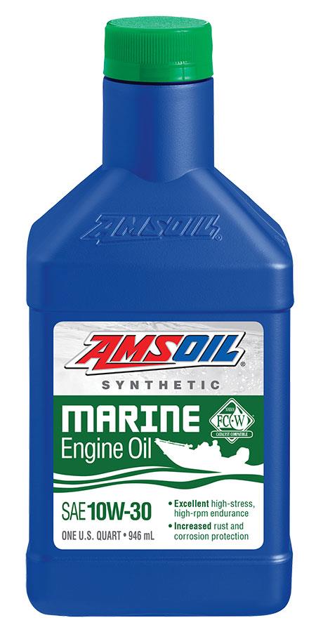 Amsoil WCTQT Motor oil Amsoil Formula 4-Stroke Marine Synthetic Oil 10W-30, 0.946 l WCTQT
