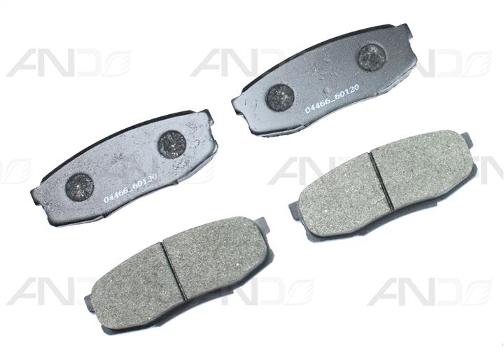 AND 39698037 Brake Pad Set, disc brake 39698037