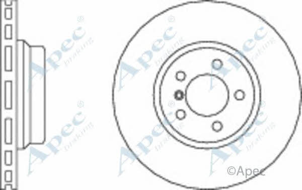 APEC braking DSK2291 Brake disc DSK2291