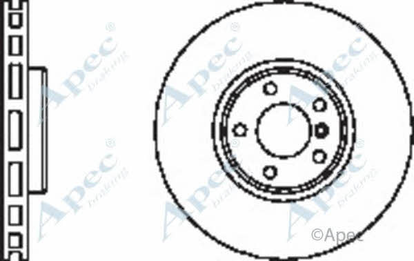 APEC braking DSK2461 Brake disc DSK2461