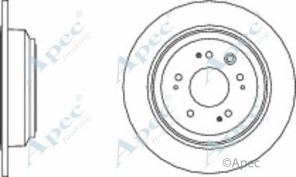 APEC braking DSK2652 Brake disc DSK2652