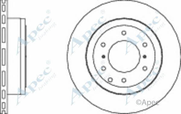 APEC braking DSK2669 Brake disc DSK2669