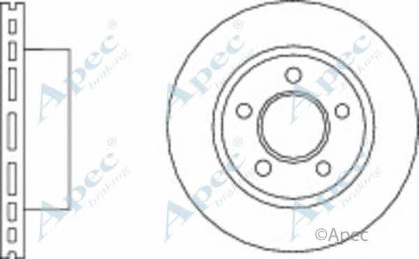 APEC braking DSK2763 Brake disc DSK2763