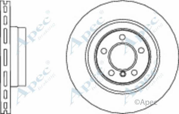 APEC braking DSK2860 Brake disc DSK2860