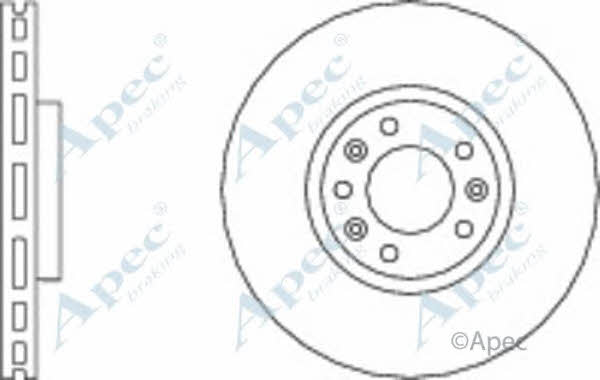 APEC braking DSK2864 Brake disc DSK2864