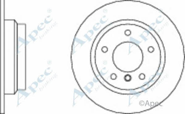 APEC braking DSK536 Brake disc DSK536