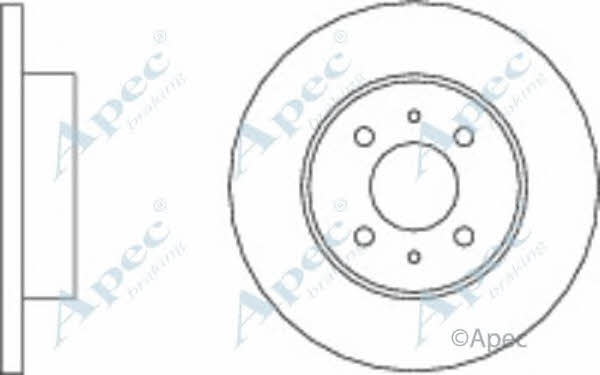 APEC braking DSK603 Brake disc DSK603