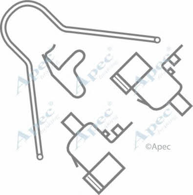 APEC braking KIT401 Mounting kit brake pads KIT401