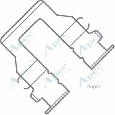 APEC braking KIT436 Mounting kit brake pads KIT436