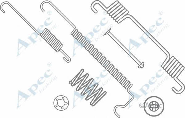 APEC braking KIT779 Mounting kit brake pads KIT779