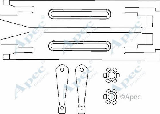 APEC braking ADB3016 Brake adjuster ADB3016