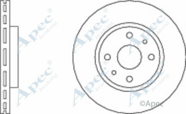 APEC braking DSK822 Brake disc DSK822