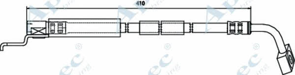 APEC braking HOS3175 Brake Hose HOS3175