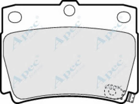 APEC braking PAD1172 Brake Pad Set, disc brake PAD1172