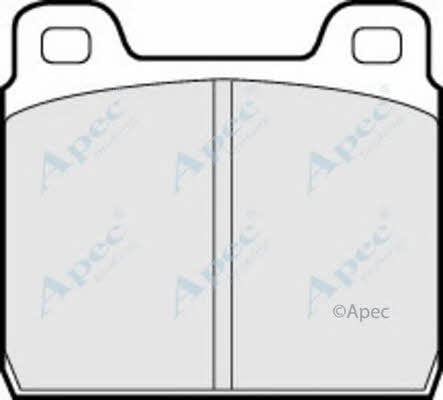 APEC braking PAD122 Brake Pad Set, disc brake PAD122