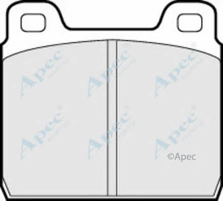 APEC braking PAD126 Brake Pad Set, disc brake PAD126