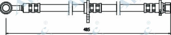 APEC braking HOS3505 Brake Hose HOS3505