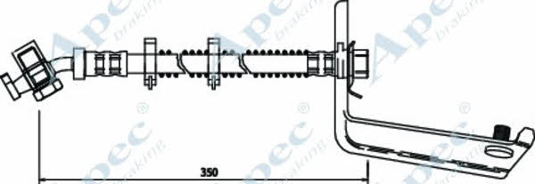 APEC braking HOS3544 Brake Hose HOS3544