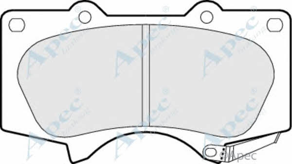 APEC braking PAD1382 Brake Pad Set, disc brake PAD1382