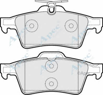 APEC braking PAD1448 Brake Pad Set, disc brake PAD1448