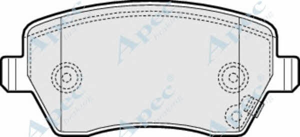 APEC braking PAD1466 Brake Pad Set, disc brake PAD1466