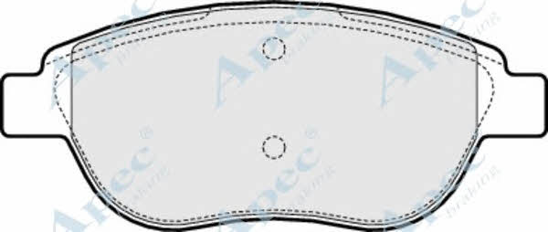 APEC braking PAD1548 Brake Pad Set, disc brake PAD1548