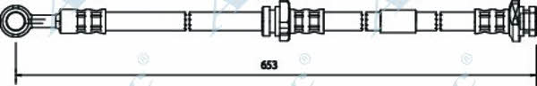 APEC braking HOS3622 Brake Hose HOS3622