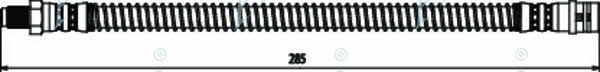 APEC braking HOS3733 Brake Hose HOS3733