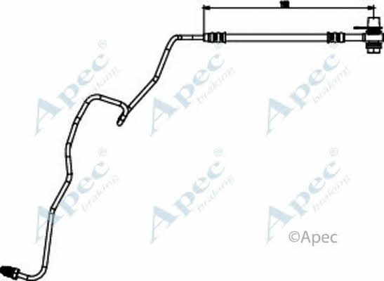 APEC braking HOS3874 Brake Hose HOS3874