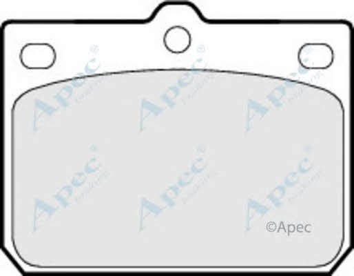 APEC braking PAD158 Brake Pad Set, disc brake PAD158