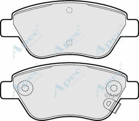 APEC braking PAD1629 Brake Pad Set, disc brake PAD1629