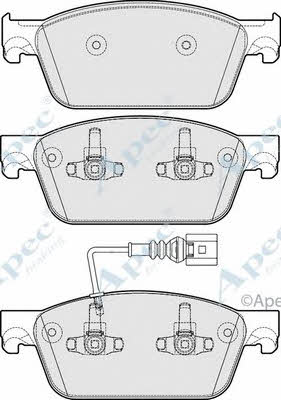APEC braking PAD1782 Brake Pad Set, disc brake PAD1782