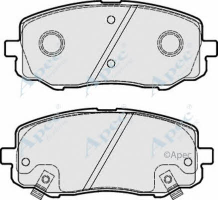 APEC braking PAD1792 Brake Pad Set, disc brake PAD1792