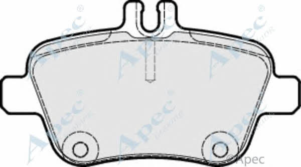 APEC braking PAD1851 Brake Pad Set, disc brake PAD1851