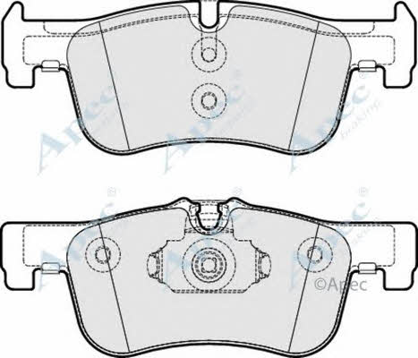 APEC braking PAD1876 Brake Pad Set, disc brake PAD1876