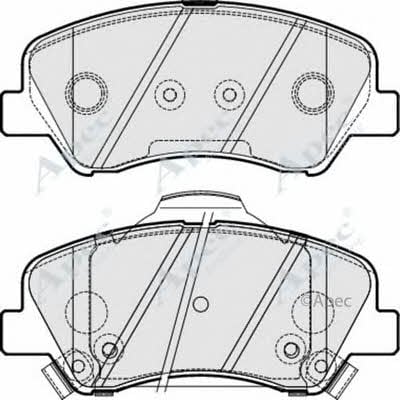 APEC braking PAD1883 Brake Pad Set, disc brake PAD1883