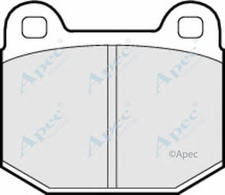 APEC braking PAD282 Brake Pad Set, disc brake PAD282
