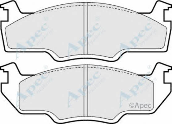 APEC braking PAD353 Brake Pad Set, disc brake PAD353