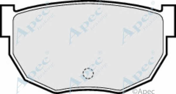 APEC braking PAD414 Brake Pad Set, disc brake PAD414
