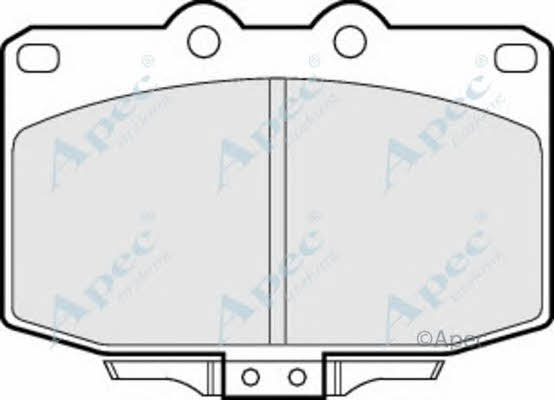 APEC braking PAD511 Brake Pad Set, disc brake PAD511